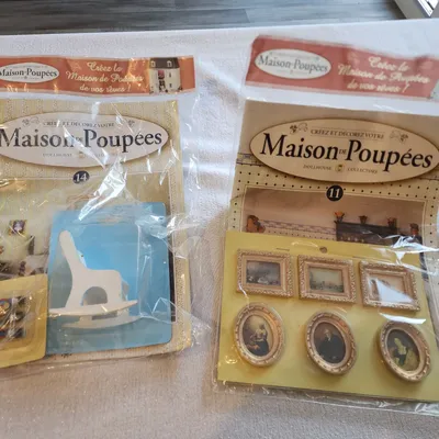 Ensemble de maison de poupee